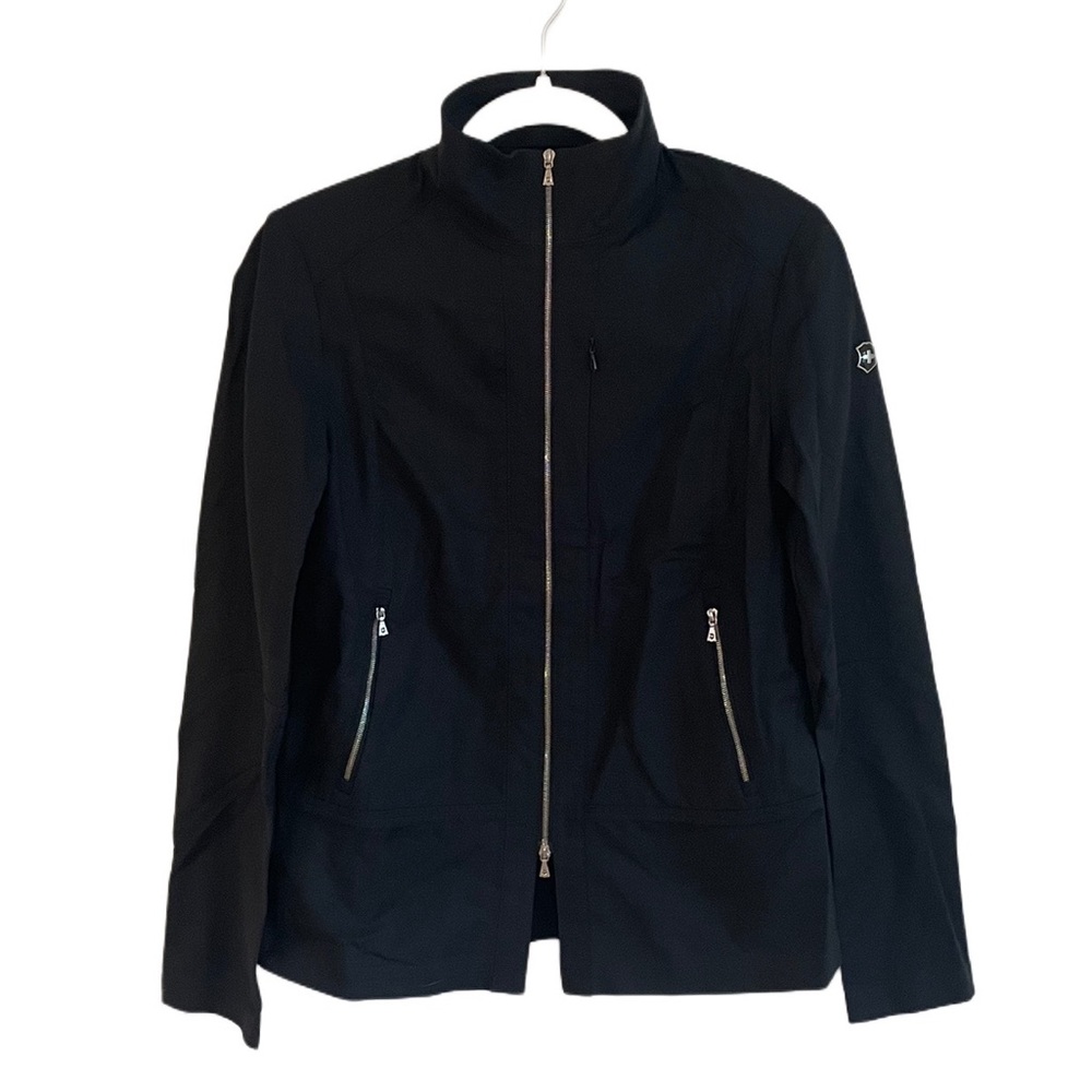 NWOT Victorinox Utility Jacket Zipper Detail Black 6